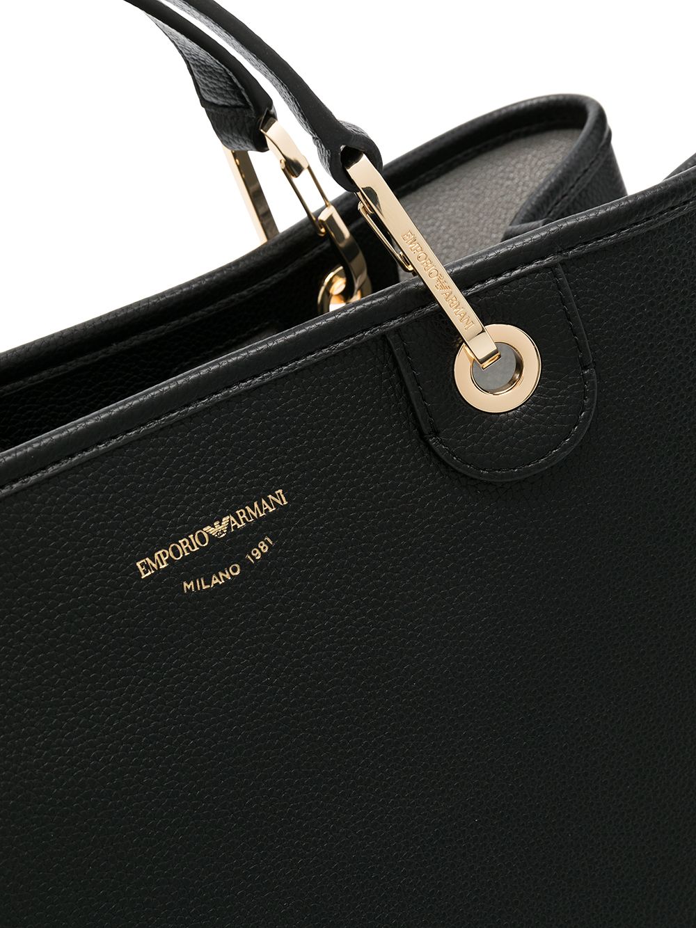 EMPORIO ARMANI CAPSULE tote Bag Black