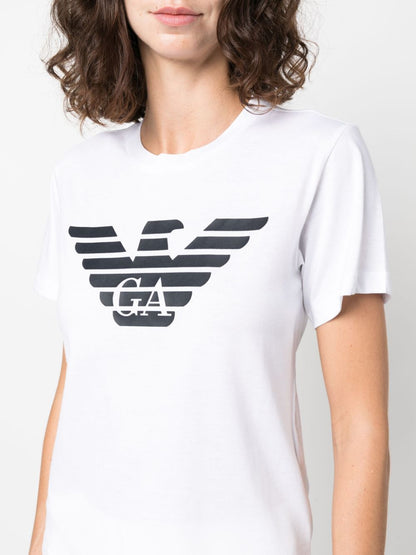 T-shirt à manches courtes avec logo imprimé