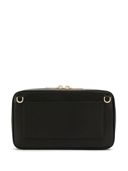 Dolce &amp; Gabbana embossed-logo cross-body bag Black