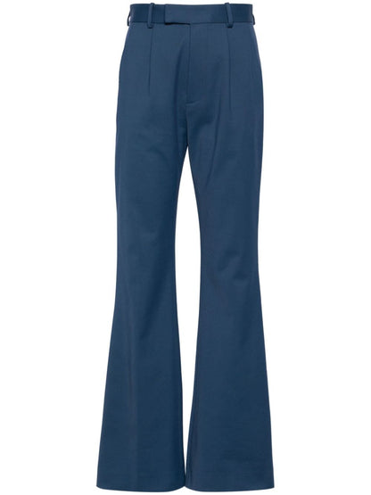 Vivienne Westwood Conscious Criteria Page High-Waisted Flared Trousers - Blue