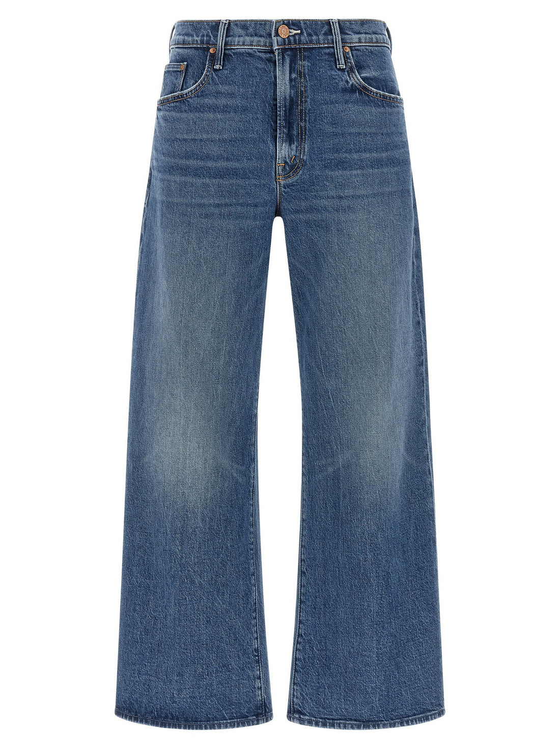 Mother The Mid Rise Maven Flood Jeans Blue