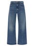 Mother The Mid Rise Maven Flood Jeans Blue