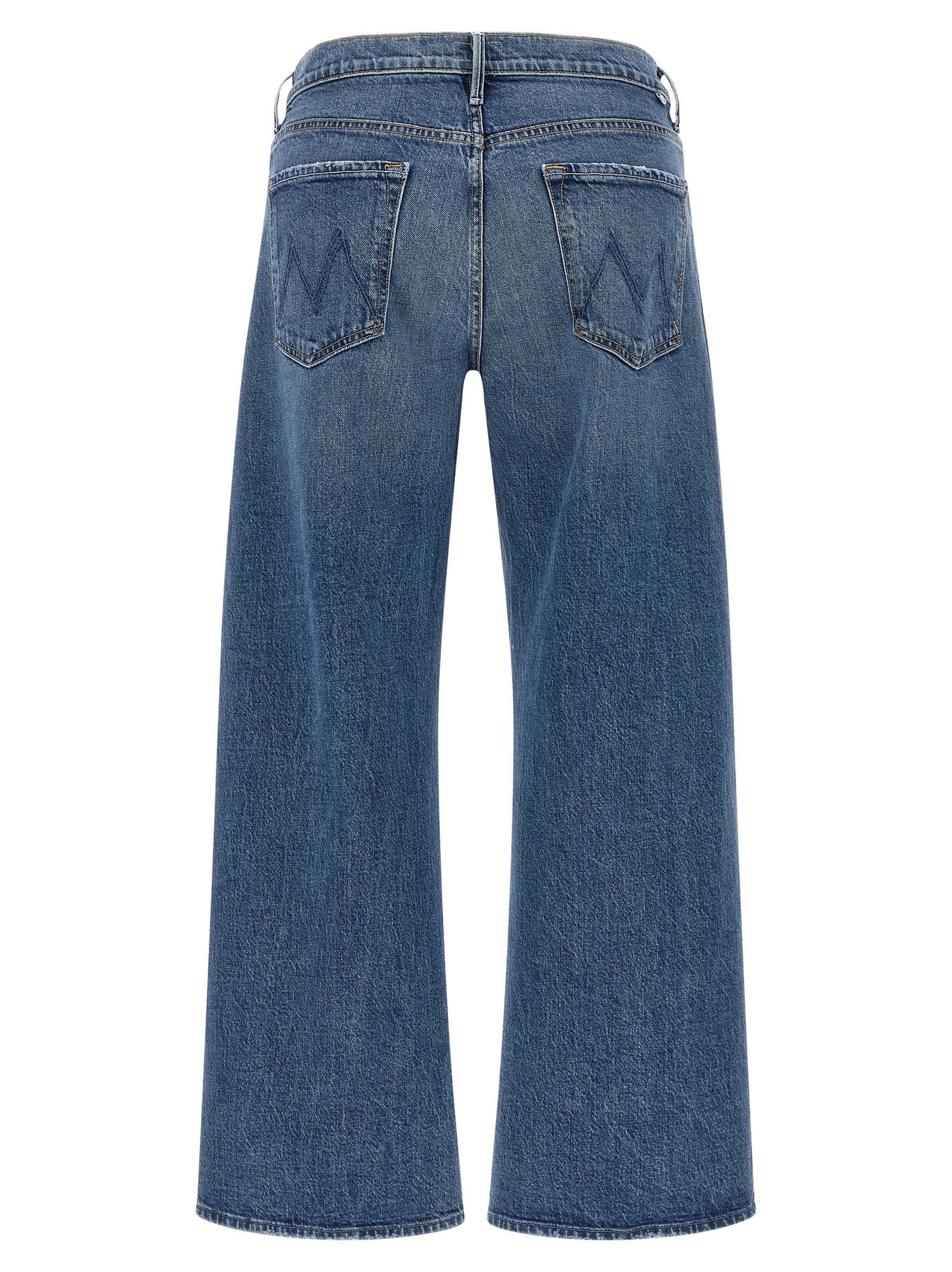 Mother The Mid Rise Maven Flood Jeans Blue