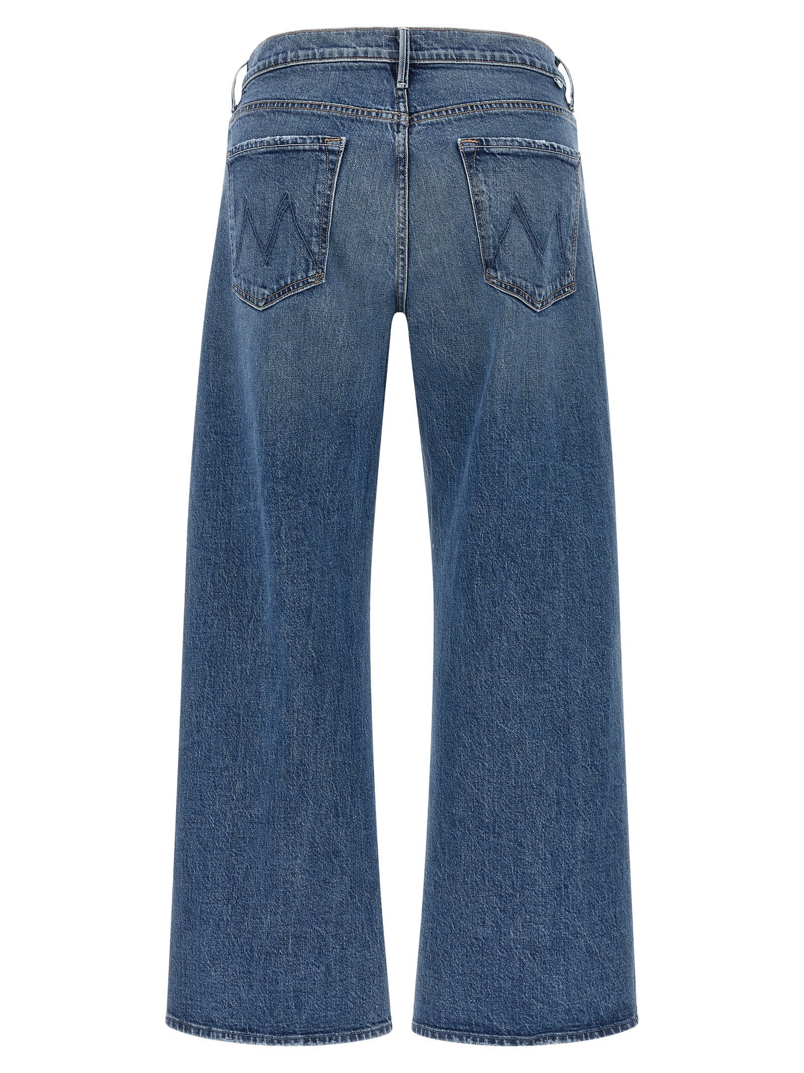 Mother The Mid Rise Maven Flood Jeans Blue
