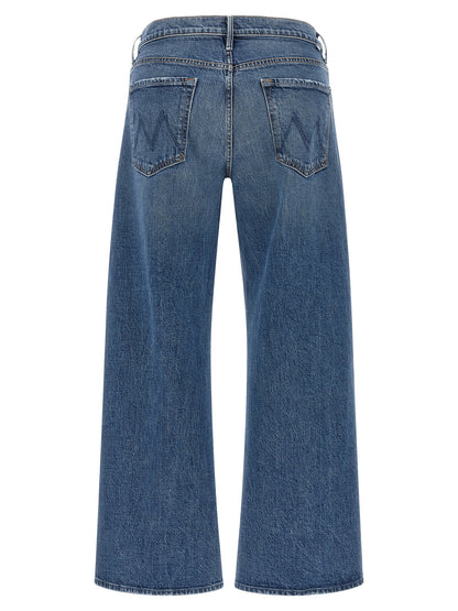 Mother The Mid Rise Maven Flood Jeans Blue