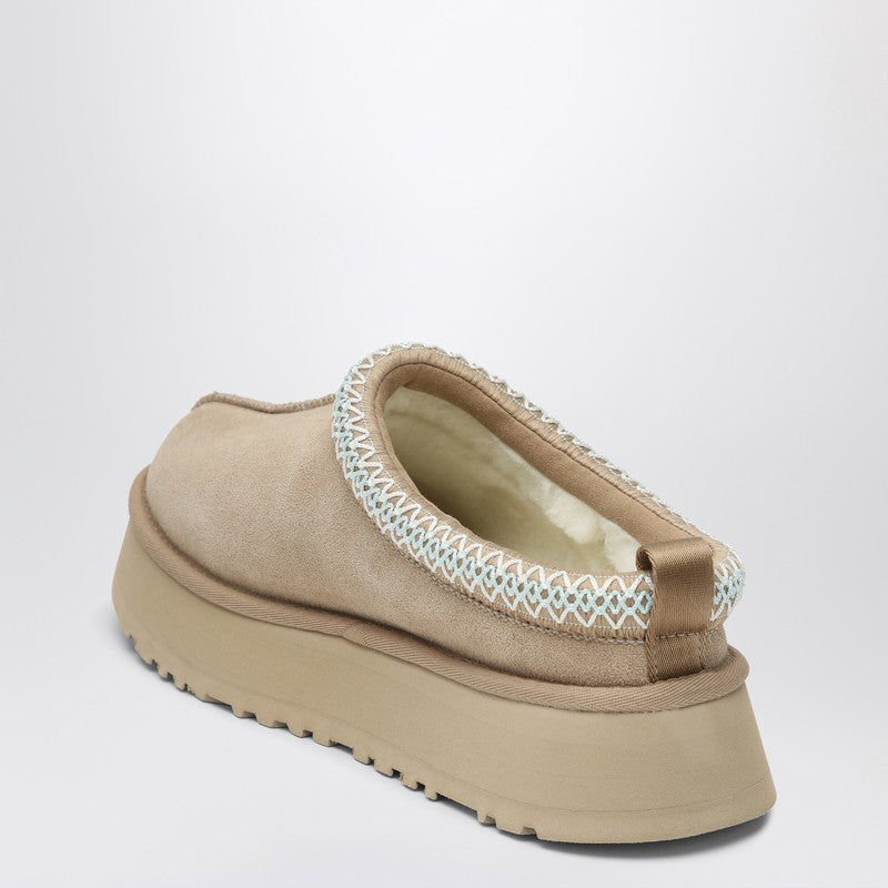 Ugg Tasman Suede Sheepskin Slippers Beige