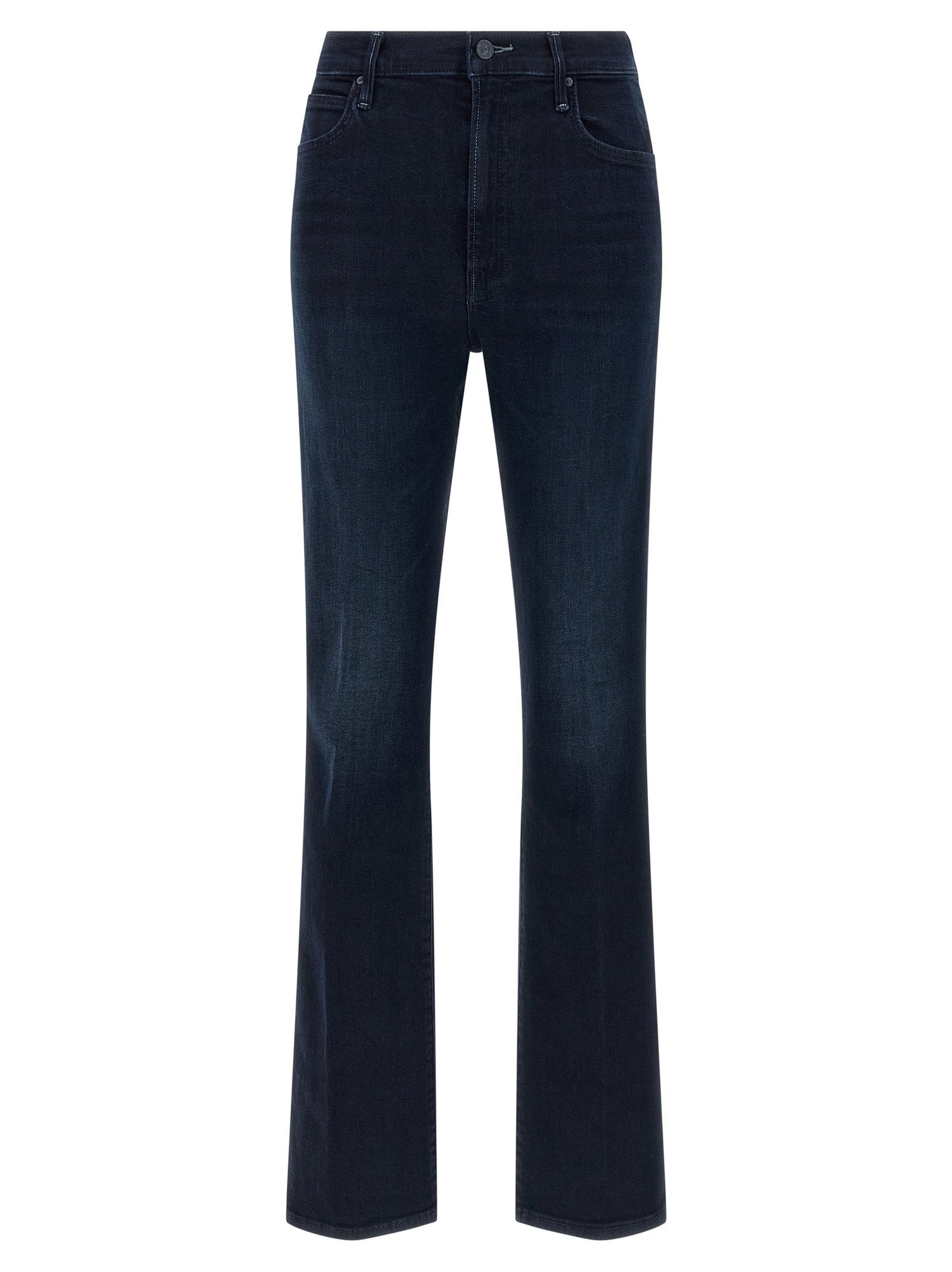 Mother The Mid Rise Smokin Skimp Jeans Blue