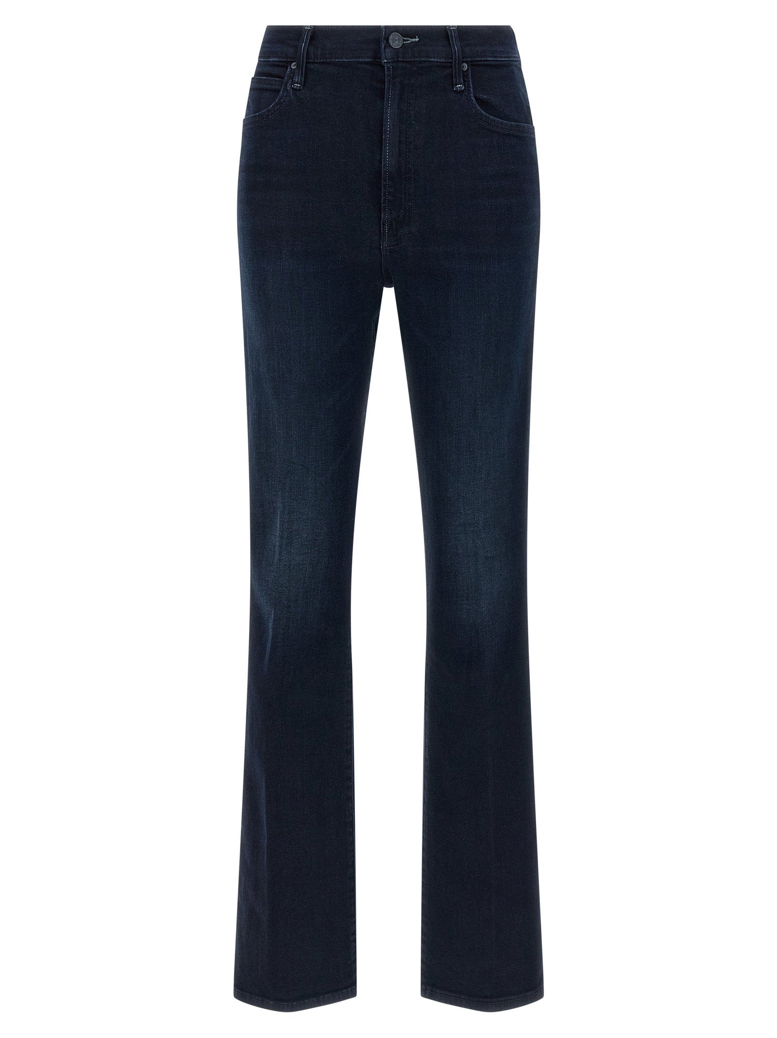 Mother The Mid Rise Smokin Skimp Jeans Blue