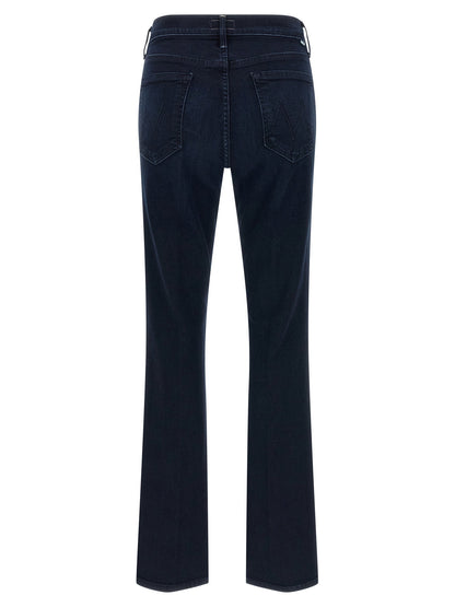 Mother The Mid Rise Smokin Skimp Jeans Blue
