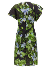 Victoria Beckham Floral Printed Dress Multicolor
