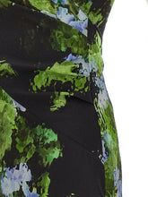 Victoria Beckham Floral Printed Dress Multicolor