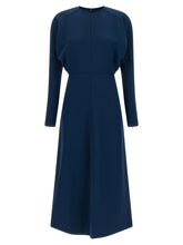 Victoria Beckham Dolman Dress Blue
