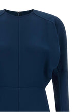 Victoria Beckham Dolman Dress Blue