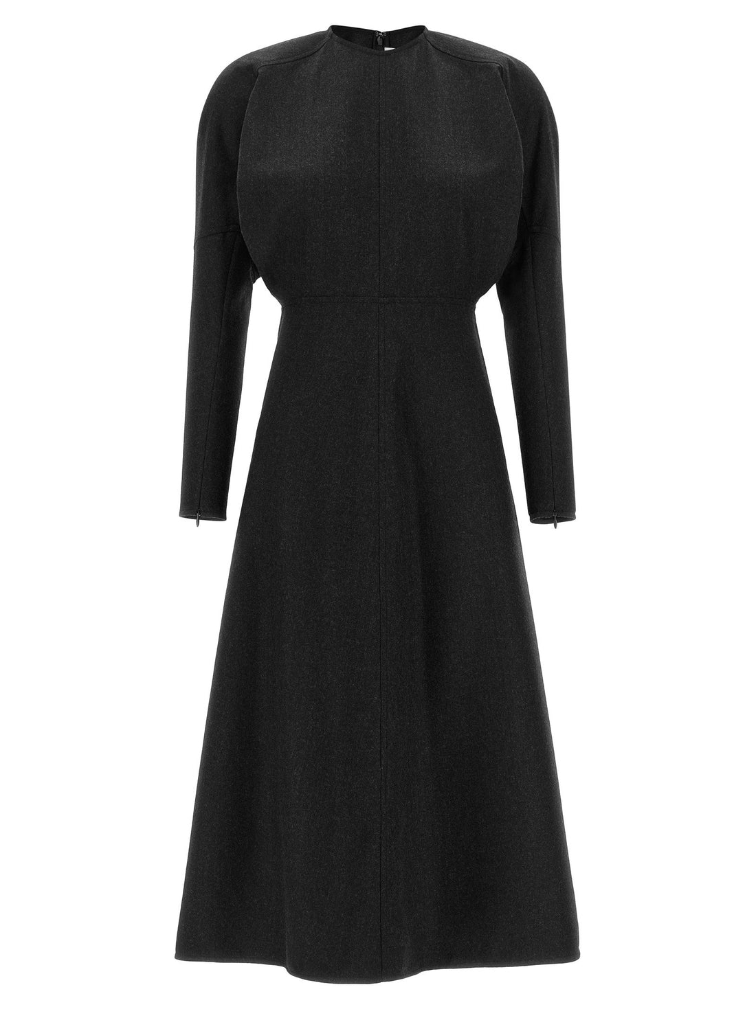 Victoria Beckham Dolman Dress Gray