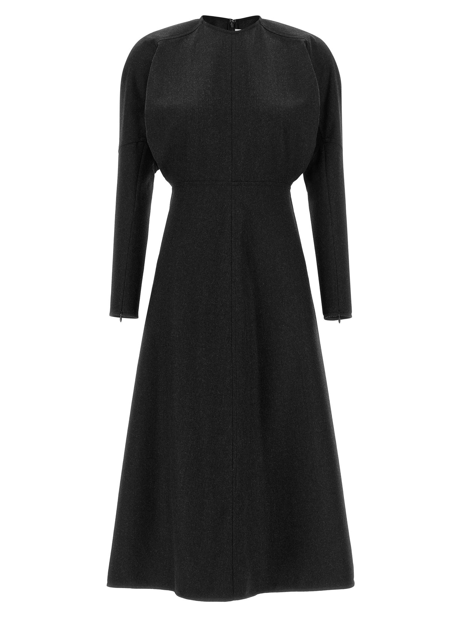 Victoria Beckham Dolman Dress Gray