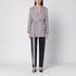 Victoria Beckham Light Grey Wool Belted Jacket grey