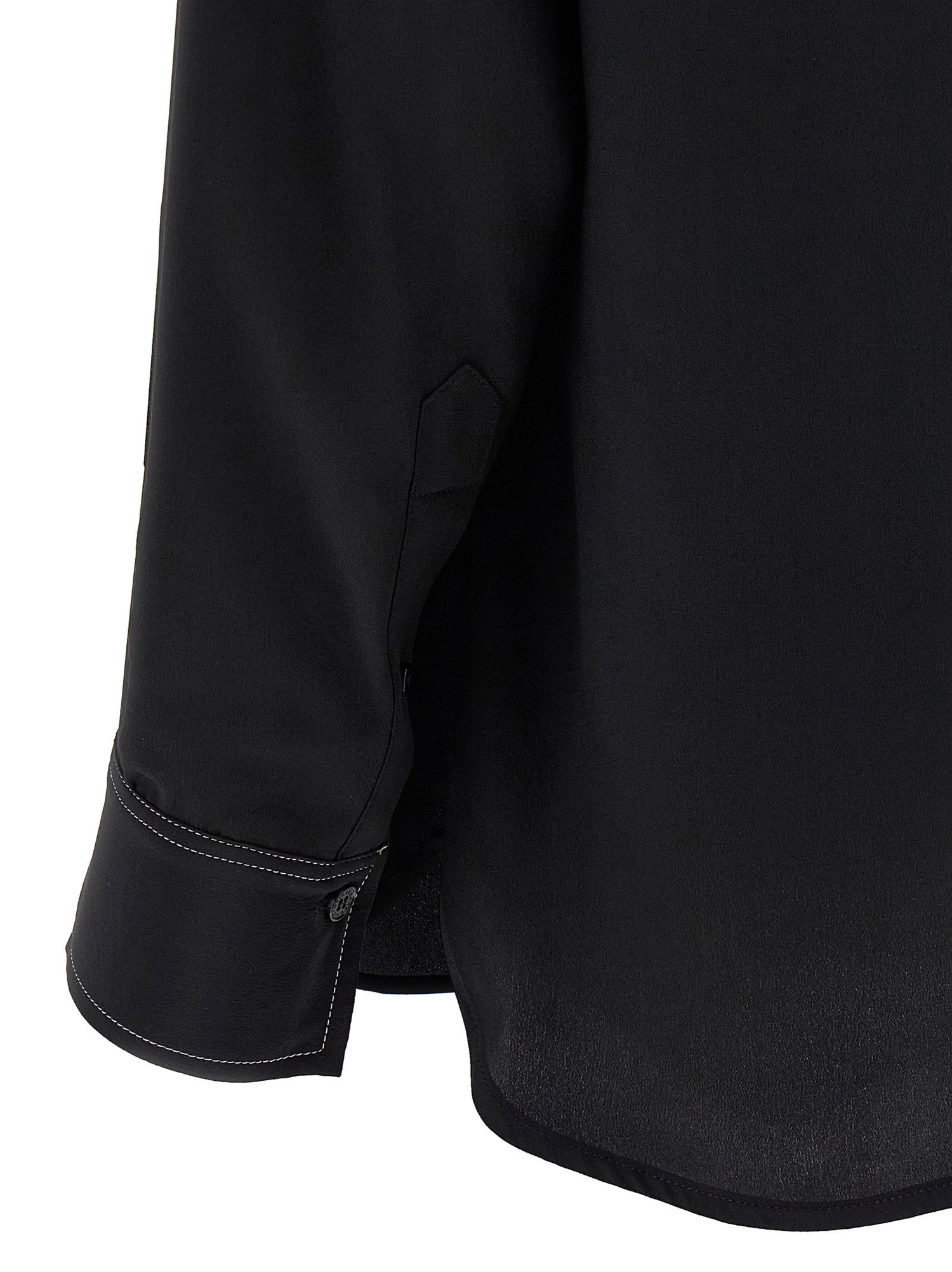 Victoria Beckham Ruffle Blouse Black