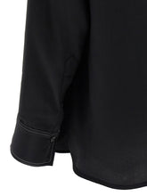 Victoria Beckham Ruffle Blouse Black