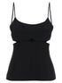 Victoria Beckham Cut-out Cami Top Black