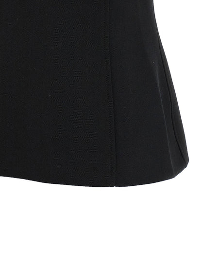 Victoria Beckham Cut-out Cami Top Black