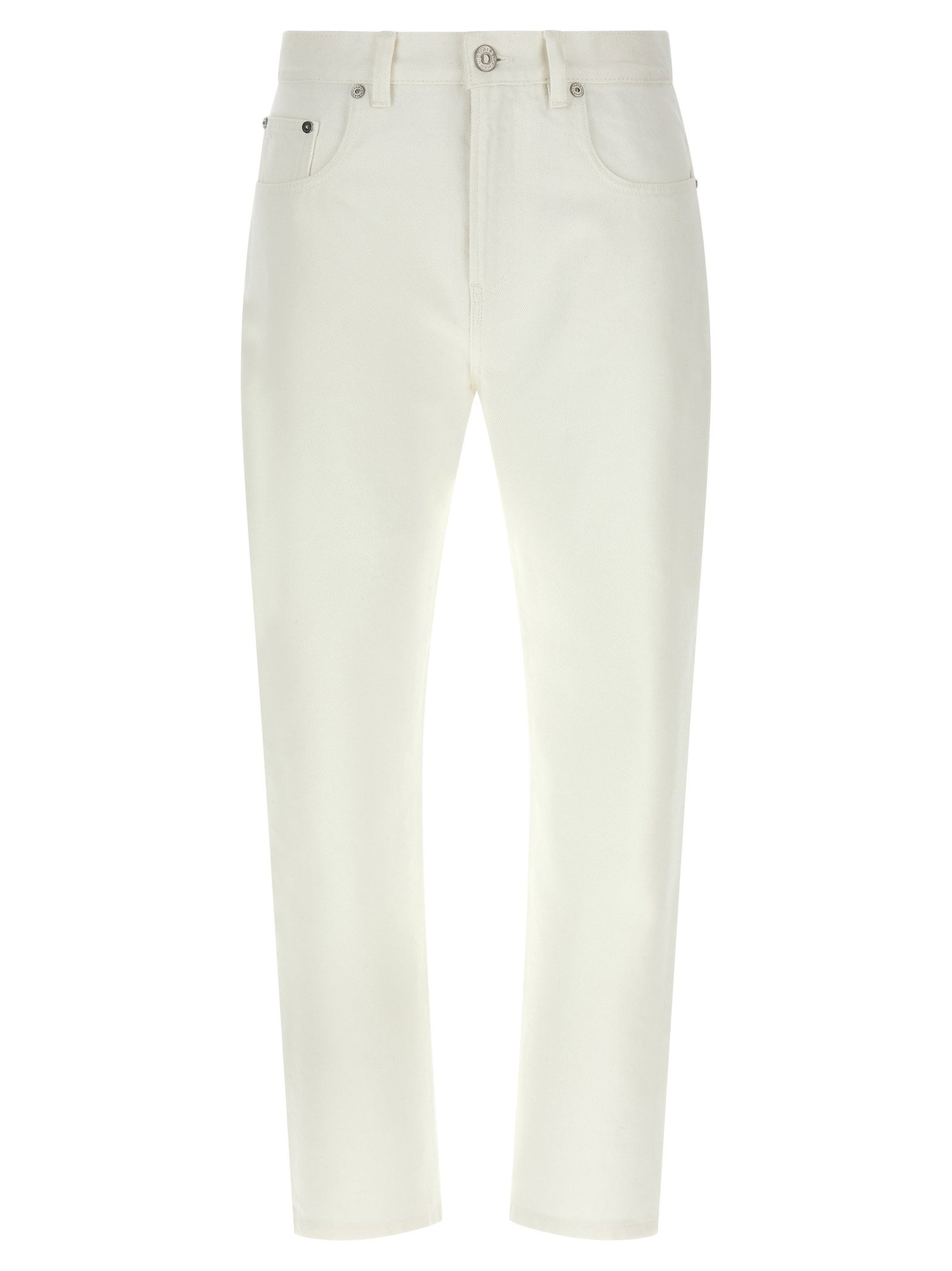 Victoria Beckham High Waist Jeans White