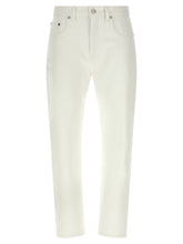 Victoria Beckham High Waist Jeans White
