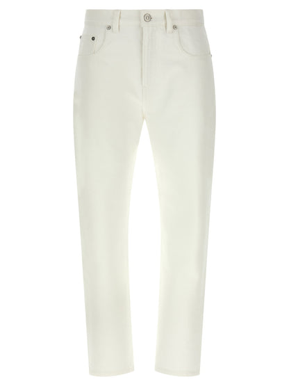 Victoria Beckham High Waist Jeans White