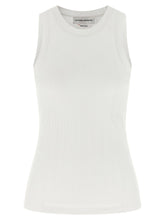 Victoria Beckham Rib Tank Top White