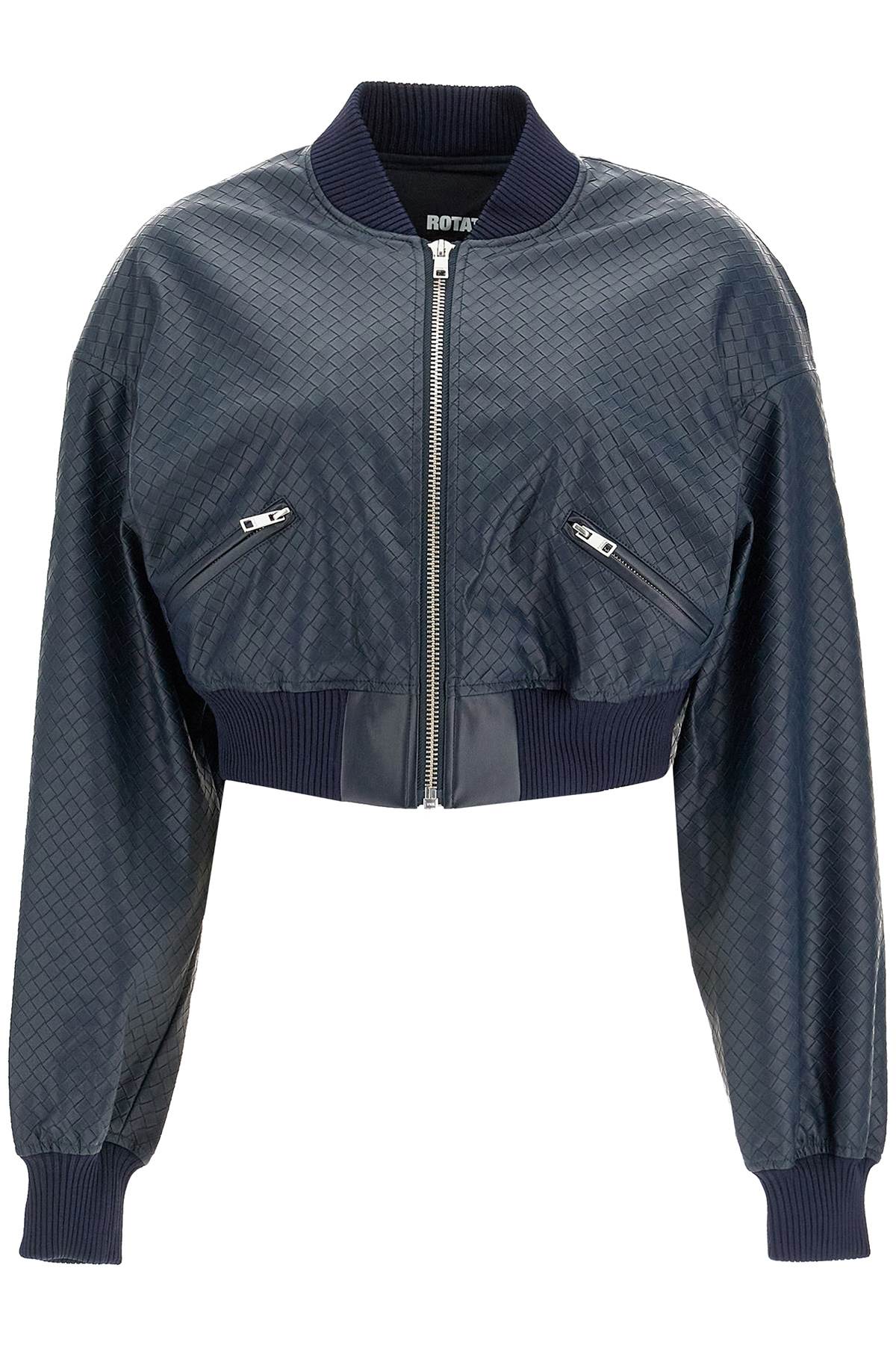 Cropped bomber jacket