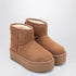 Ugg Classic Mini Platform Suede Boots Chestnut Brown