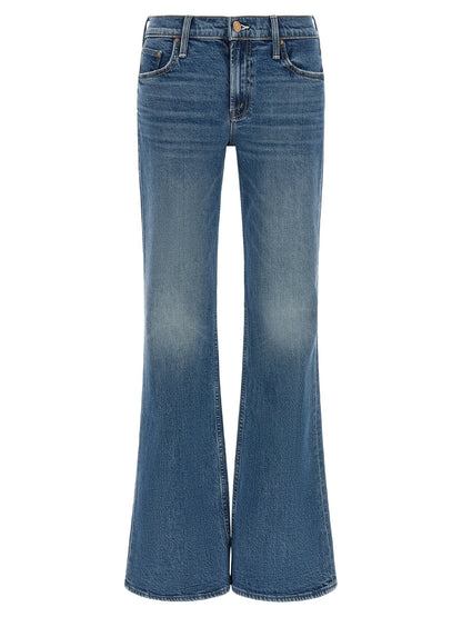 Mother The Jinx Heel Jeans Blue