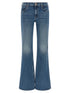 Mother The Jinx Heel Jeans Blue