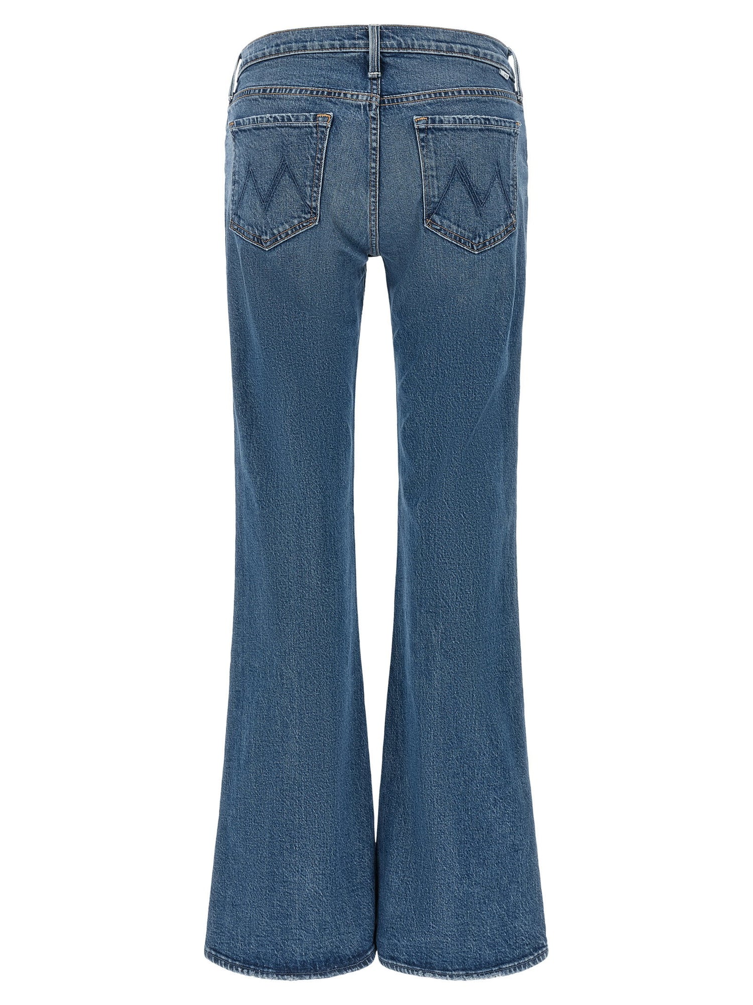 Mother The Jinx Heel Jeans Blue