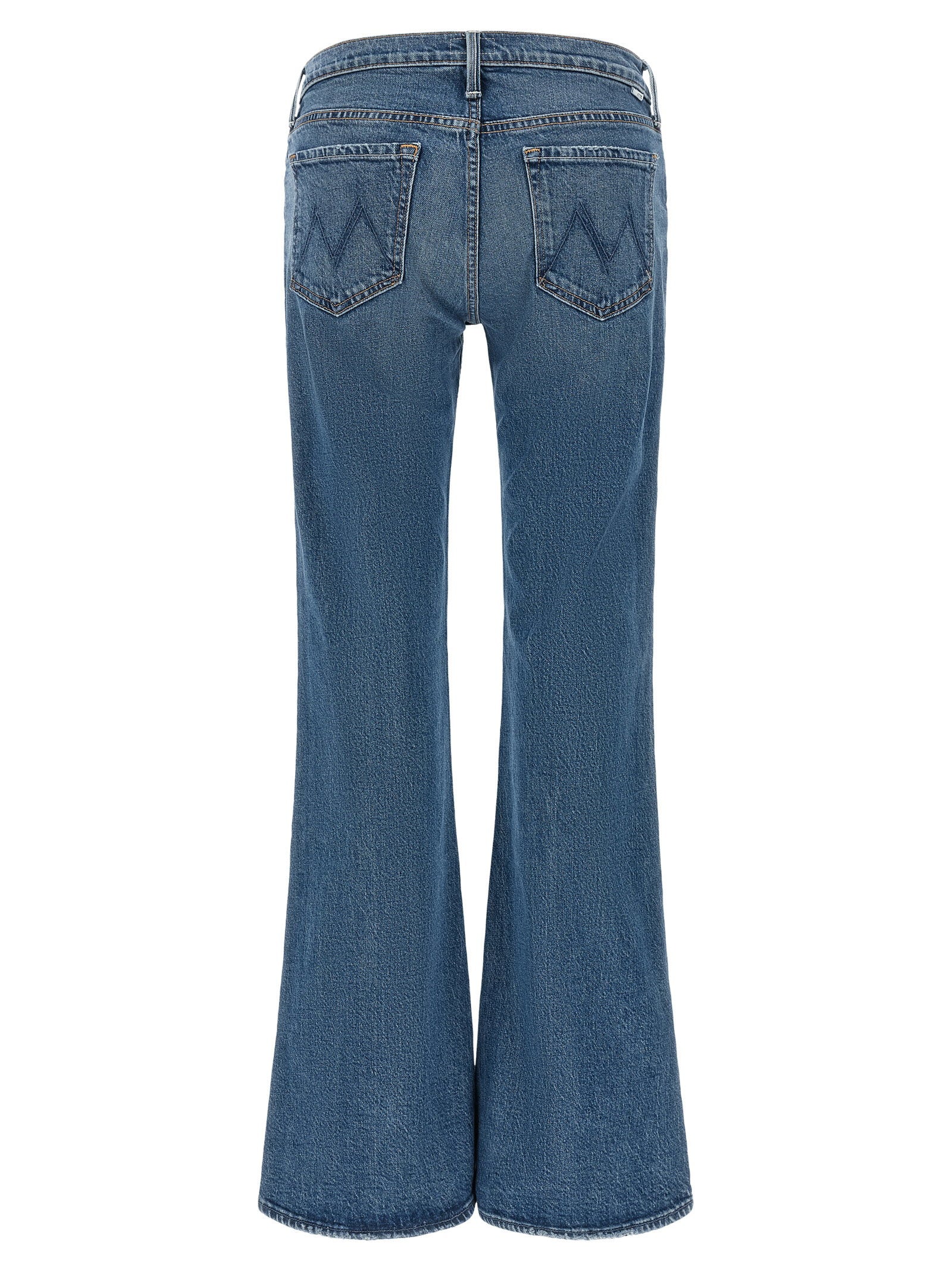 Mother The Jinx Heel Jeans Blue