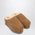 Ugg Pumped Chestnut Suede Slippers Brown