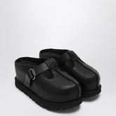 Ugg Goldenstar Hi Mules Leather Platform Black