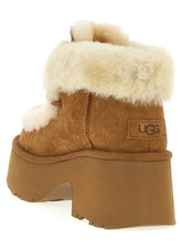 UGG Esmee Lace Up Ankle Boots Brown