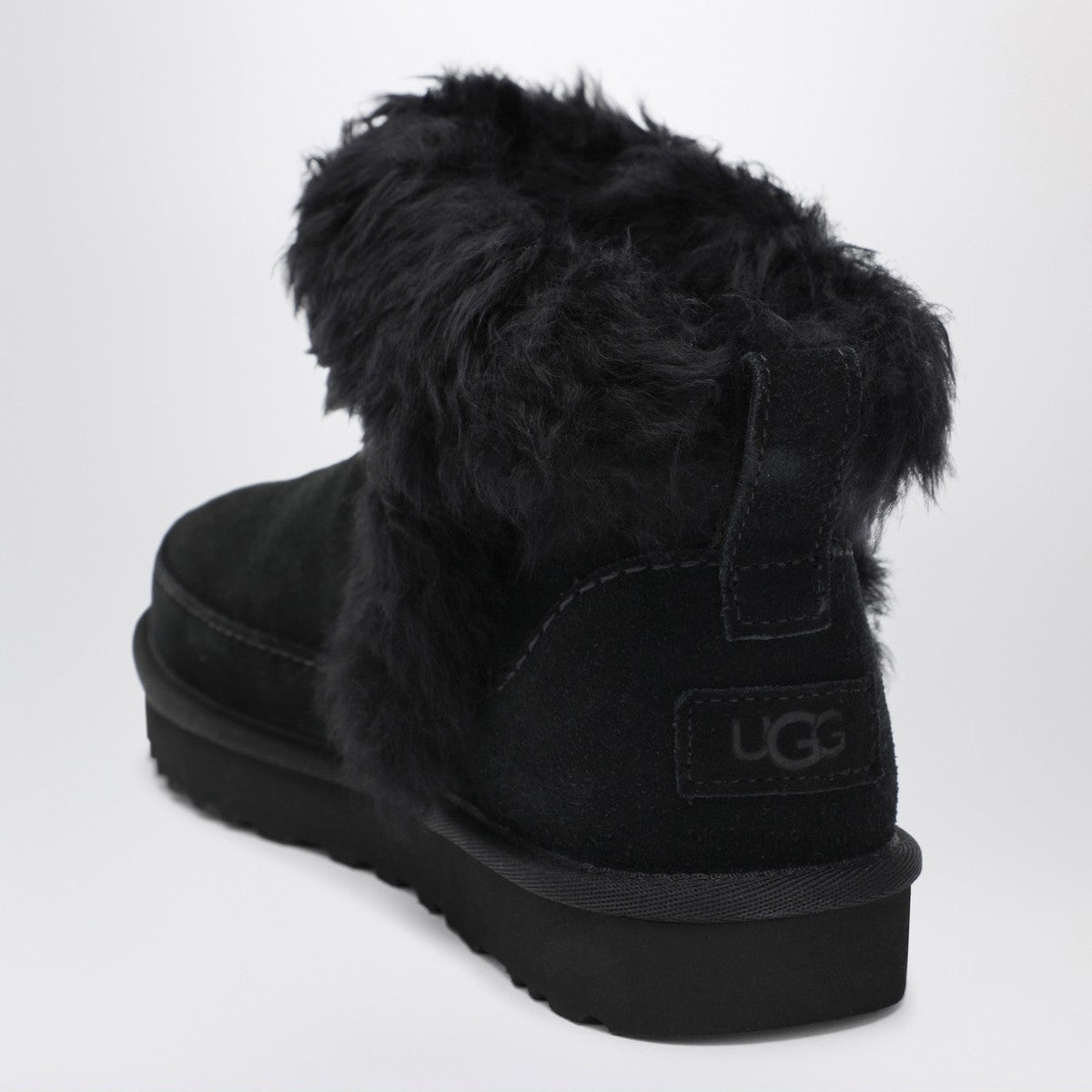 Ugg Classic Ultra Mini Chalet suede boots Black