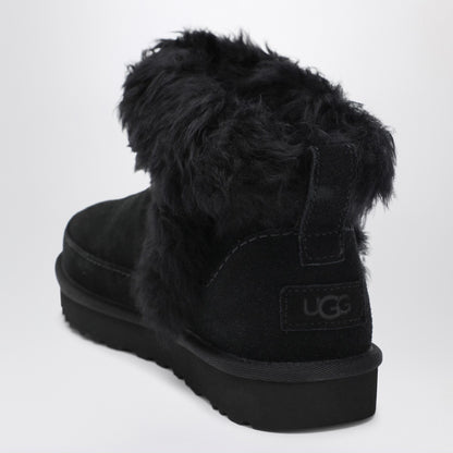 Ugg Classic Ultra Mini Chalet suede boots Black
