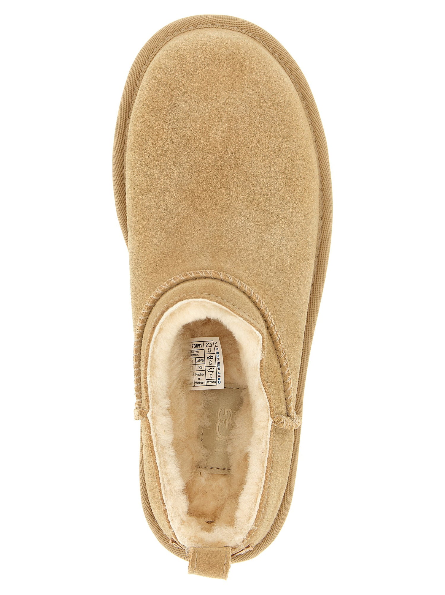 UGG Classic Micro Ankle Boots Beige