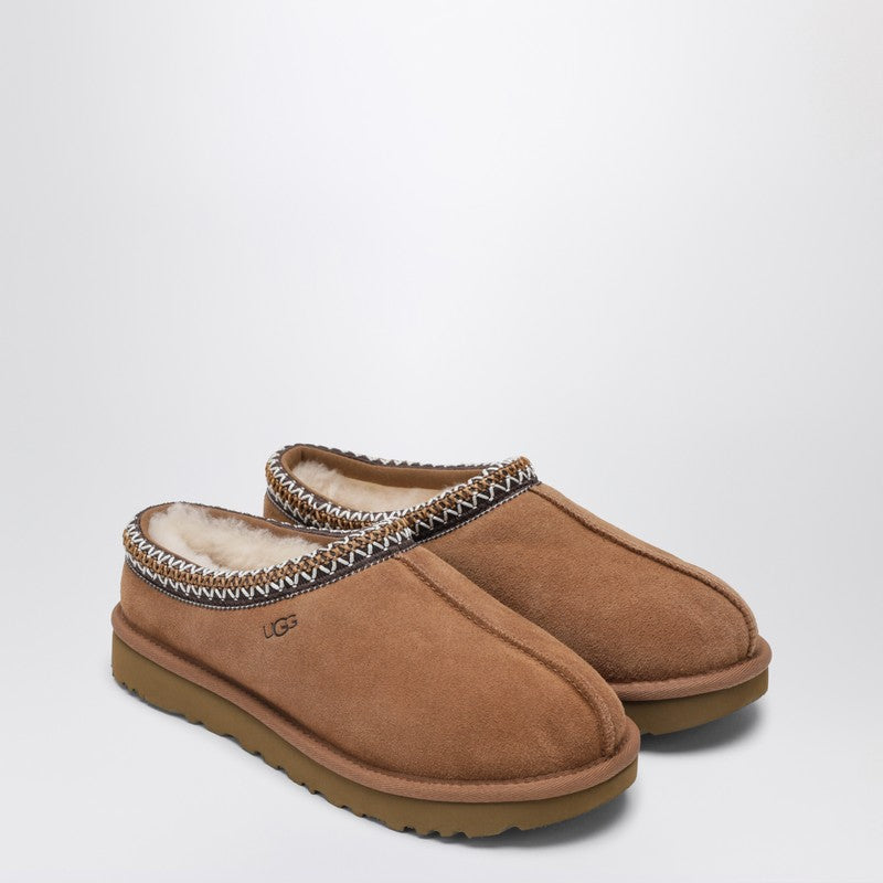 Ugg Tasman Chestnut Suede Slip-Ons Brown