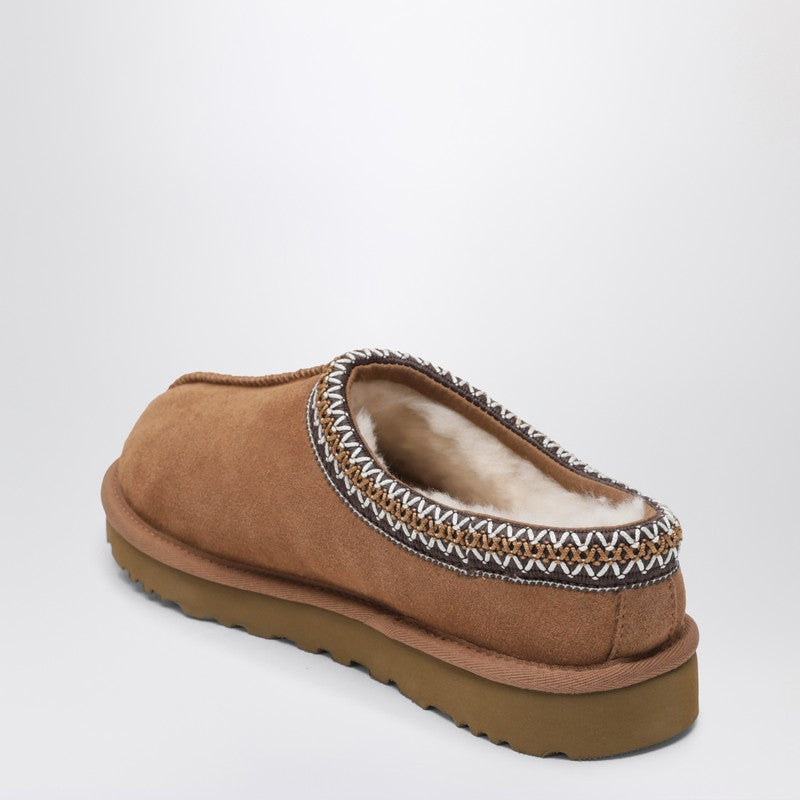 Ugg Tasman Chestnut Suede Slip-Ons Brown