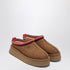 Ugg Tazz Chestnut Suede Platform Slippers Brown
