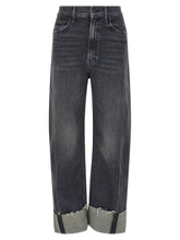 Mother The Half Pipe Cuff Jeans Gray