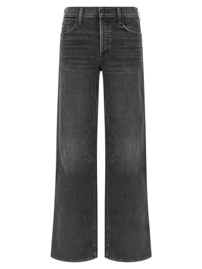 Mother The Smoothie Sneak Jeans Black