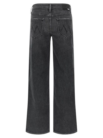 Mother The Smoothie Sneak Jeans Black