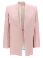 Victoria Beckham Single-breasted Blazer Jacket Pink