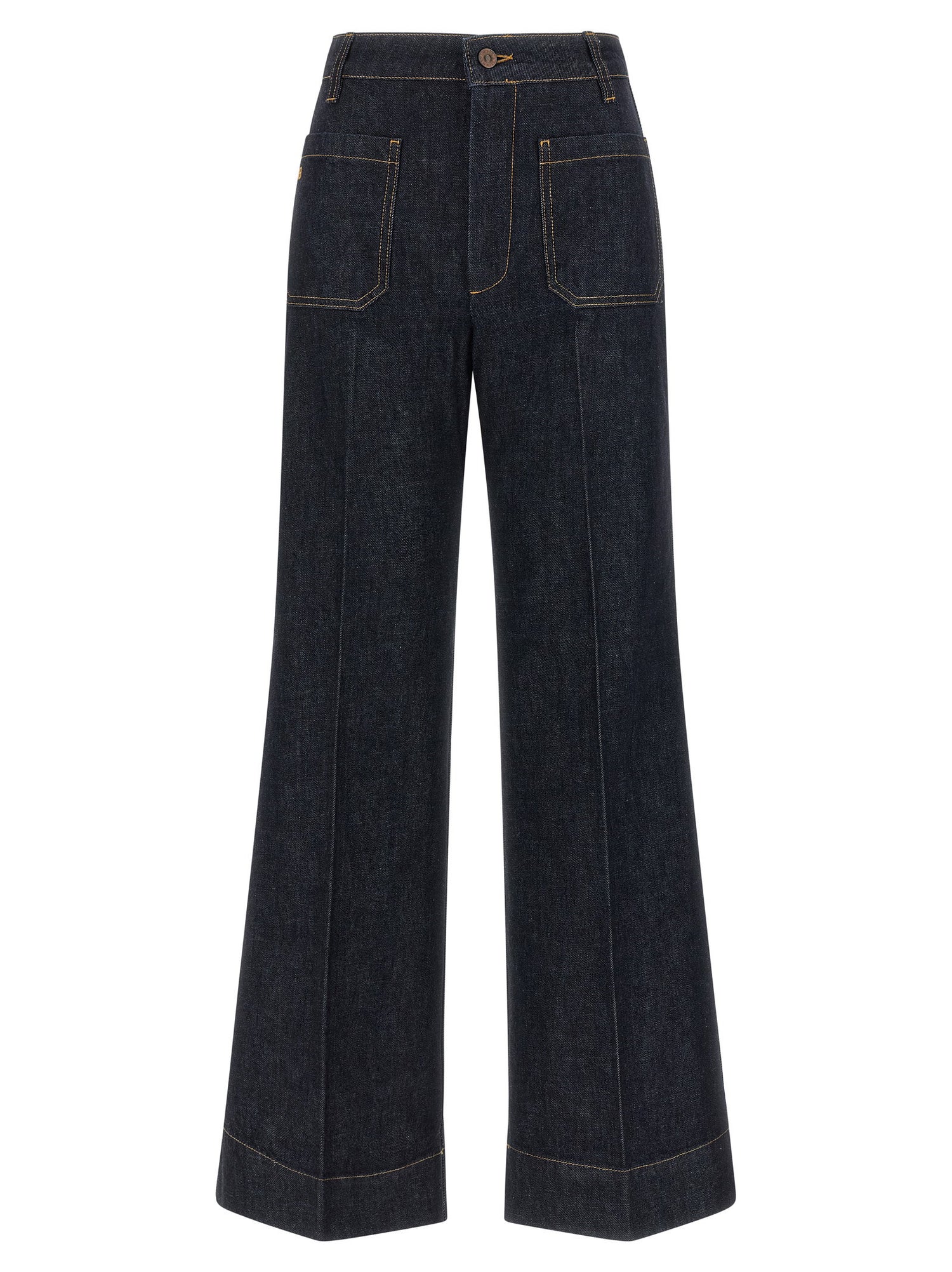 Victoria Beckham Alina Jeans Blue