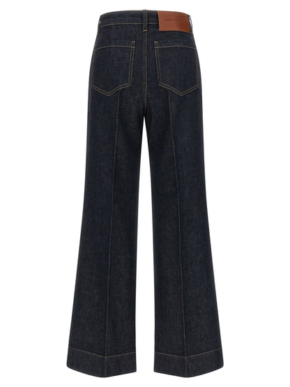Victoria Beckham Alina Jeans Blue