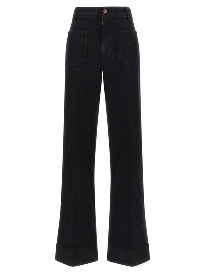 Victoria Beckham Alina Jeans Black